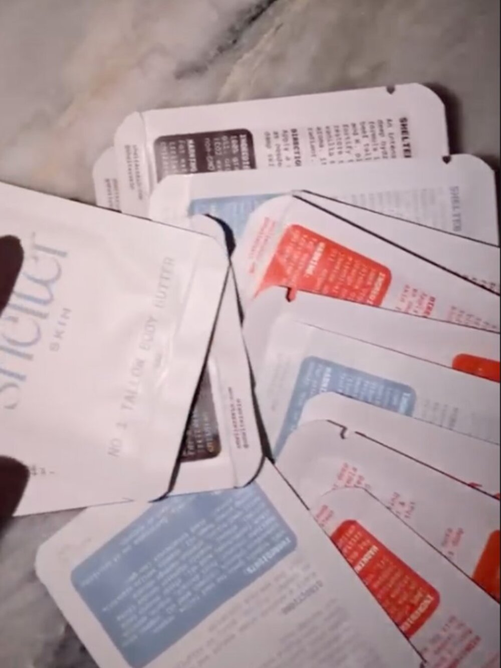 NWT Shelter Skin Body Butter Sample Pack Set of 14